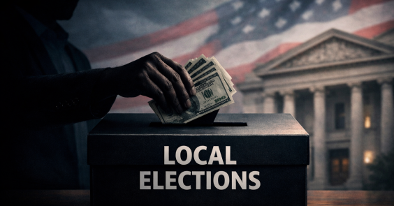 Dark money influencing Union County local elections.